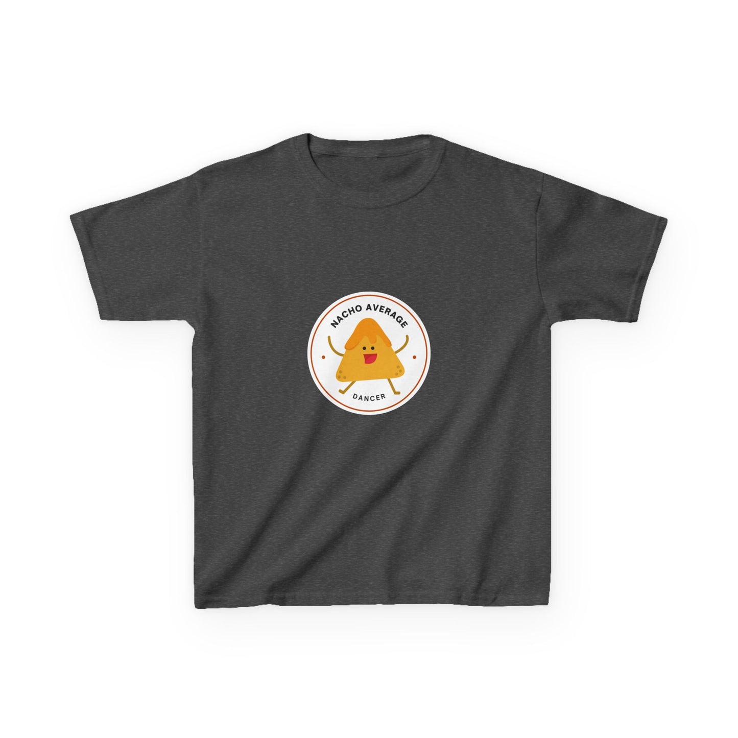 "Nacho Average Dancer" Youth Dance T-Shirt – Cute Nacho Graphic Tee for Kids Who Love to Dance