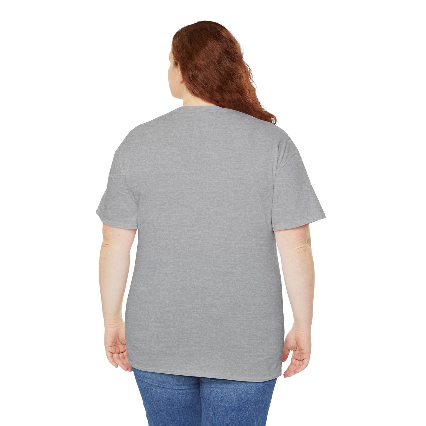 "Line Dancer" Unisex Heavy Cotton T-Shirt – Western Country Dance Graphic Tee – 'Get Your Boots in Line' Cowboy-Inspired Shirt