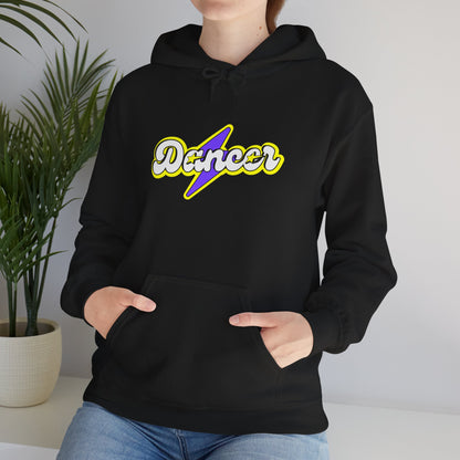"Dancer" Superpower Unisex Hoodie – Superhero-Inspired Dance Graphic Sweatshirt