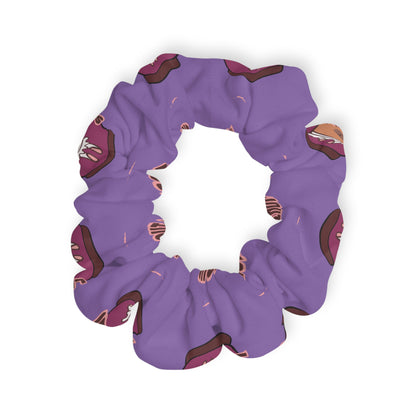 “Life Without Dance Is Pointeless” Scrunchie – Funny Ballet Pun Hair Accessory with Cute Dancing Capybara Graphic
