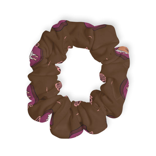 “Life Without Dance Is Pointeless” Scrunchie – Funny Ballet Pun Hair Accessory with Cute Dancing Capybara Graphic