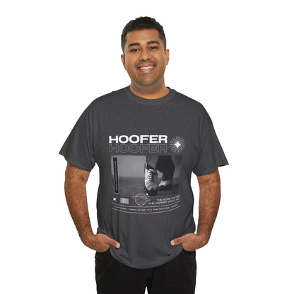 “Hoofer" Tap Dance Unisex Heavy Cotton Tee – Streetwear-Inspired Tap Shoes Graphic T-Shirt for Dancers