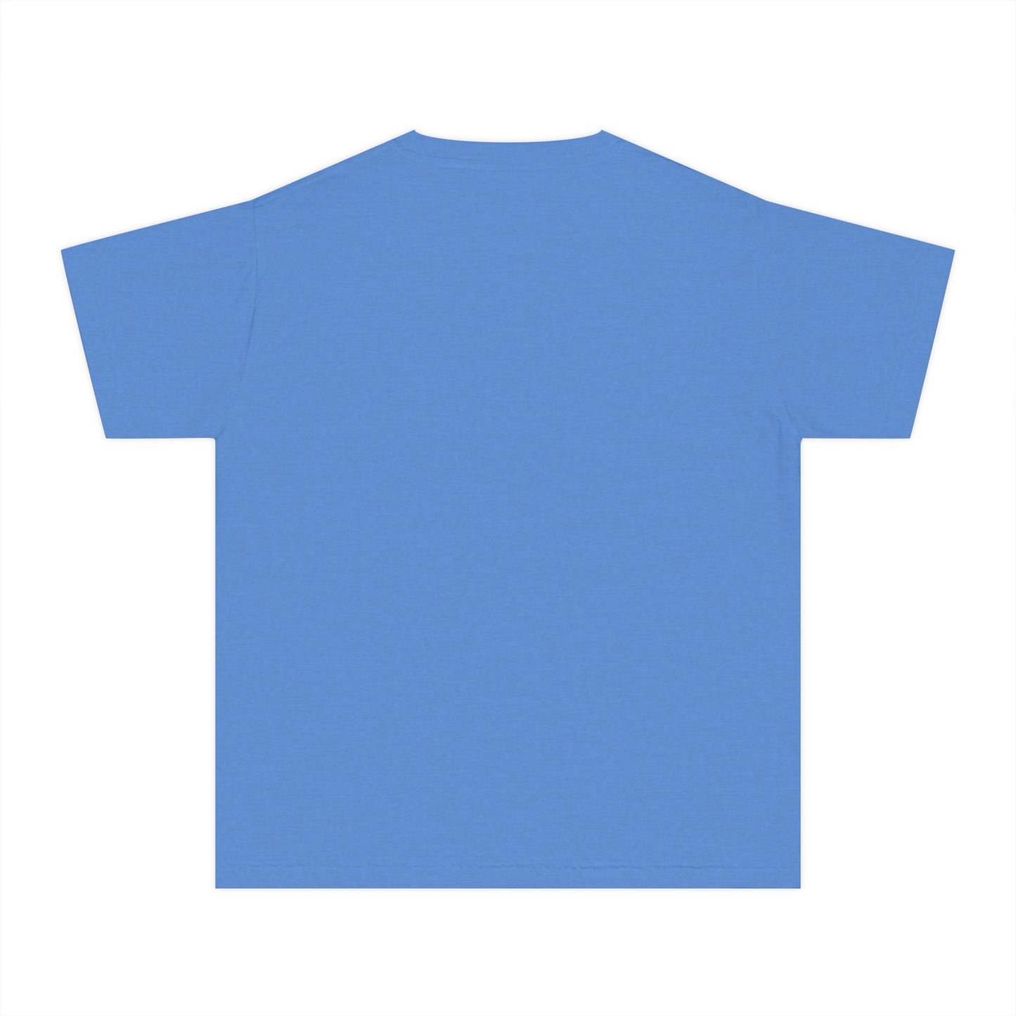 “Dance Mode On" Comfort Colors Youth Midweight  T-Shirt – Pastel Stars & Smiley Face Dance Graphic Tee for Kids