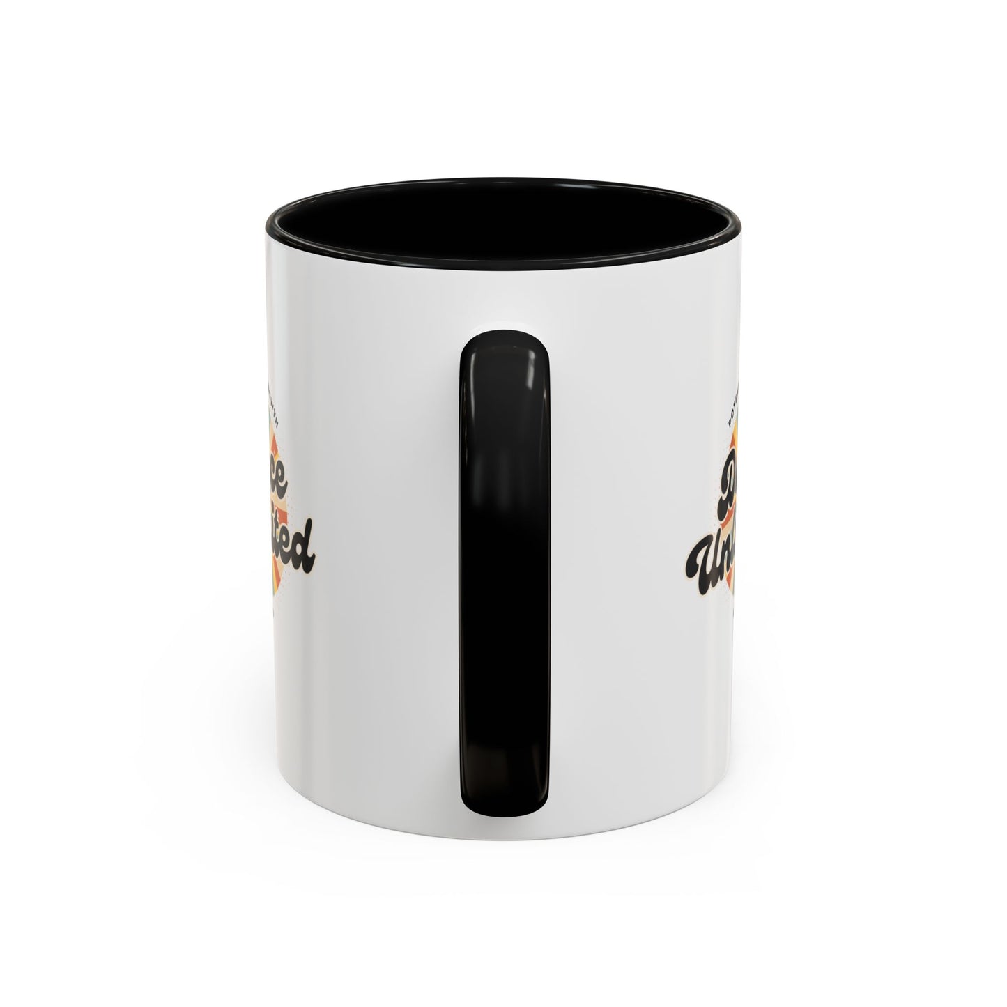 "Dance Unlimited – Potential & Growth" Accent Coffee Mug – Retro-Inspired Ceramic Mug for Dancers and Creative Dreamers