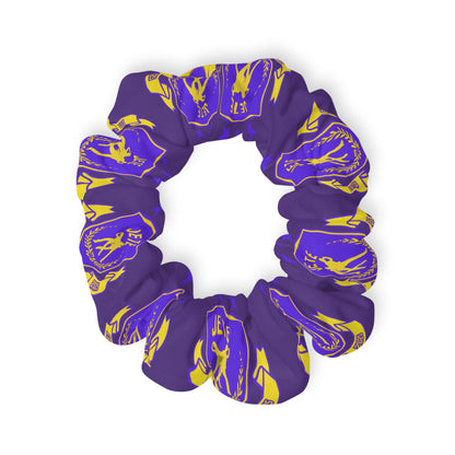 “Jeté Dance Gear” Scrunchie – Collegiate-Inspired Dance Team Hair Accessory for Dancers