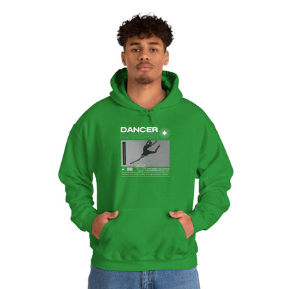 Dancer Streetwear Hoodie – Unisex Heavy Blend™ Hooded Sweatshirt with Inspiring Dance Mottos