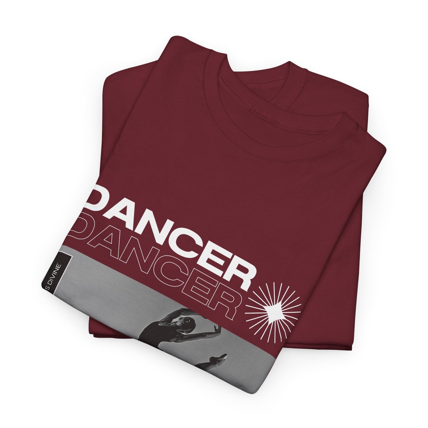 “Dancer” Mottos Streetwear Tee – Unisex Heavy Cotton Dance T-Shirt with Bold Graphic