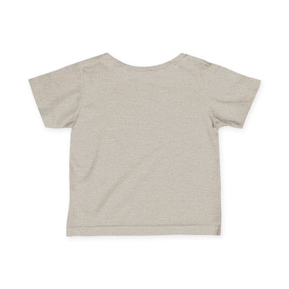 "Dancer Vibes" Infant Fine Jersey Tee – Colorful Text Graphic Baby Dance T-Shirt for Stylish Little Movers