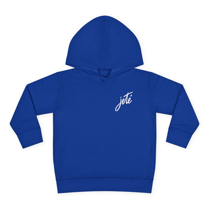 “Jeté” Official  Logo | Ballet & Dance Hoodie for Kids & Young Dance Enthusiasts - Toddler Pullover Hoodie