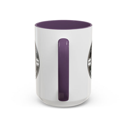 "Jeté Competition Team – Always Keep Dancing" Accent Coffee Mug – Collegiate Style Ceramic Mug for Dancers and Studio Teams