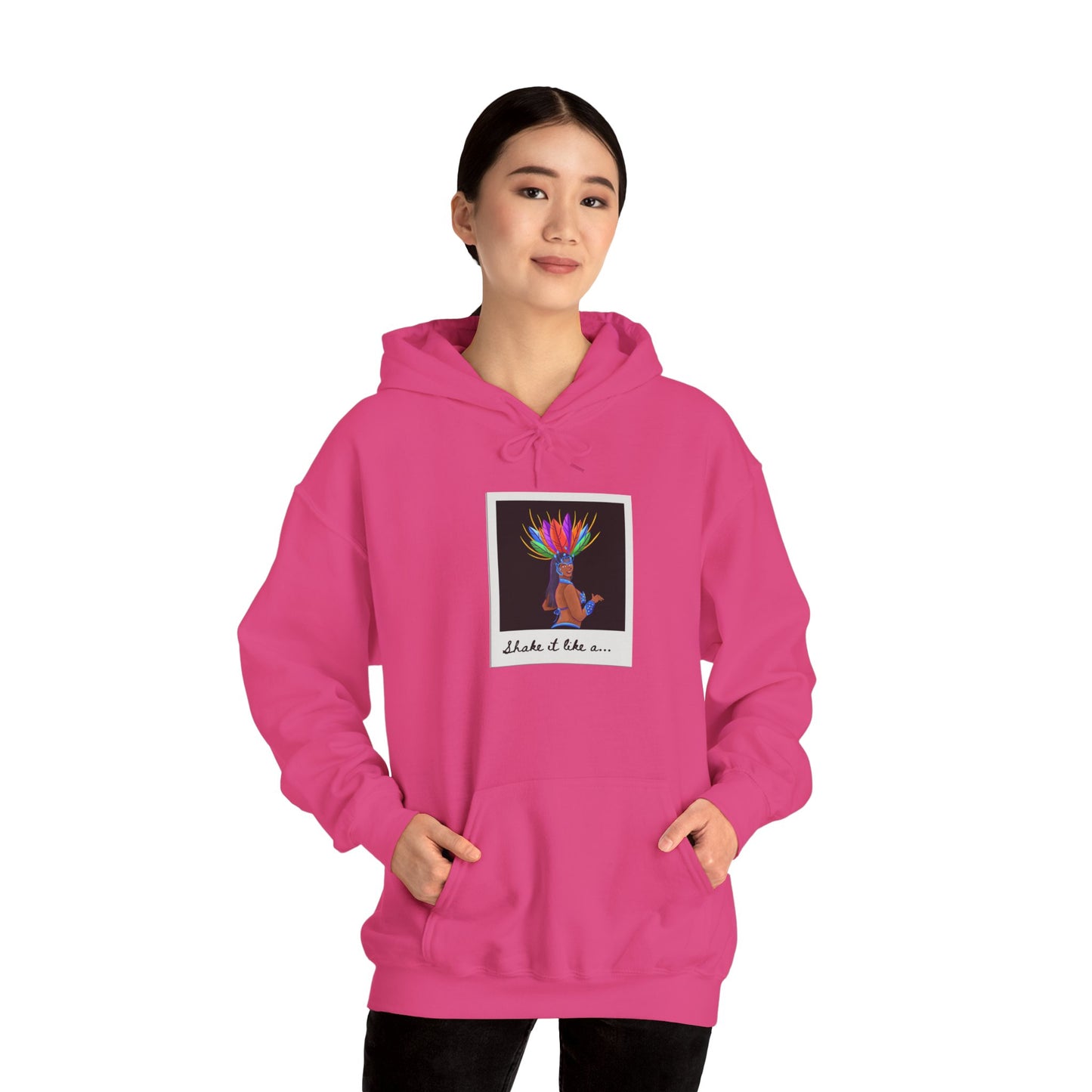 "Shake It Like a... Samba Dancer" Unisex Dance Hoodie – Carnival-Inspired Graphic Sweatshirt