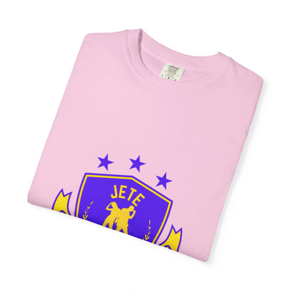 "Jeté Dance Gear" Unisex Garment-Dyed T-Shirt – Collegiate-Style Graphic Tee – Dance Apparel for Dancers & Performers
