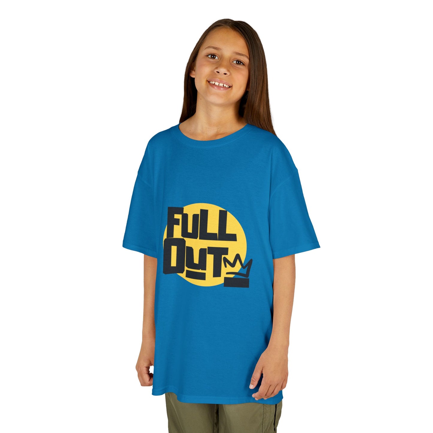 "Full Out" Dance Youth T-Shirt – Bold Streetwear-Inspired Graphic Tee for Dancers