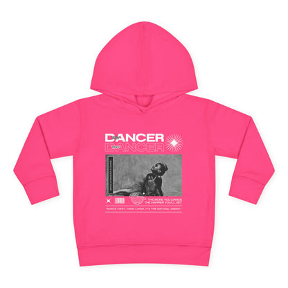 “Tiny Dancer” Toddler Pullover Hoodie – Streetwear-Inspired Ballet Dancer Graphic Sweatshirt for Kids