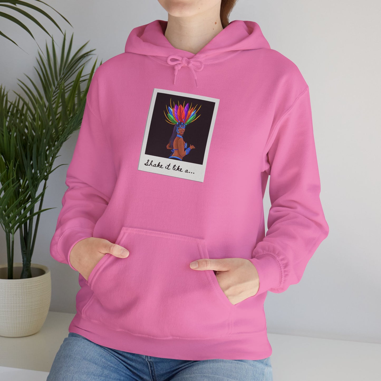 "Shake It Like a... Samba Dancer" Unisex Dance Hoodie – Carnival-Inspired Graphic Sweatshirt