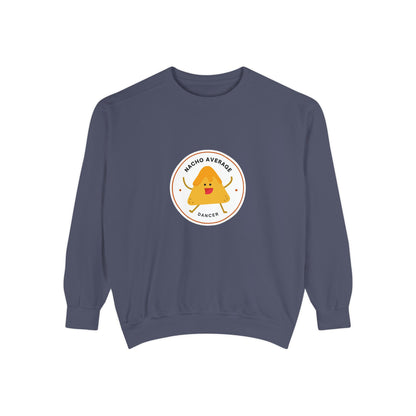 "Nacho Average Dancer" Unisex Lightweight Crewneck Sweatshirt – Cute Dance Pun Pullover with Fun Nacho Graphic for Dancers & Foodie Fans