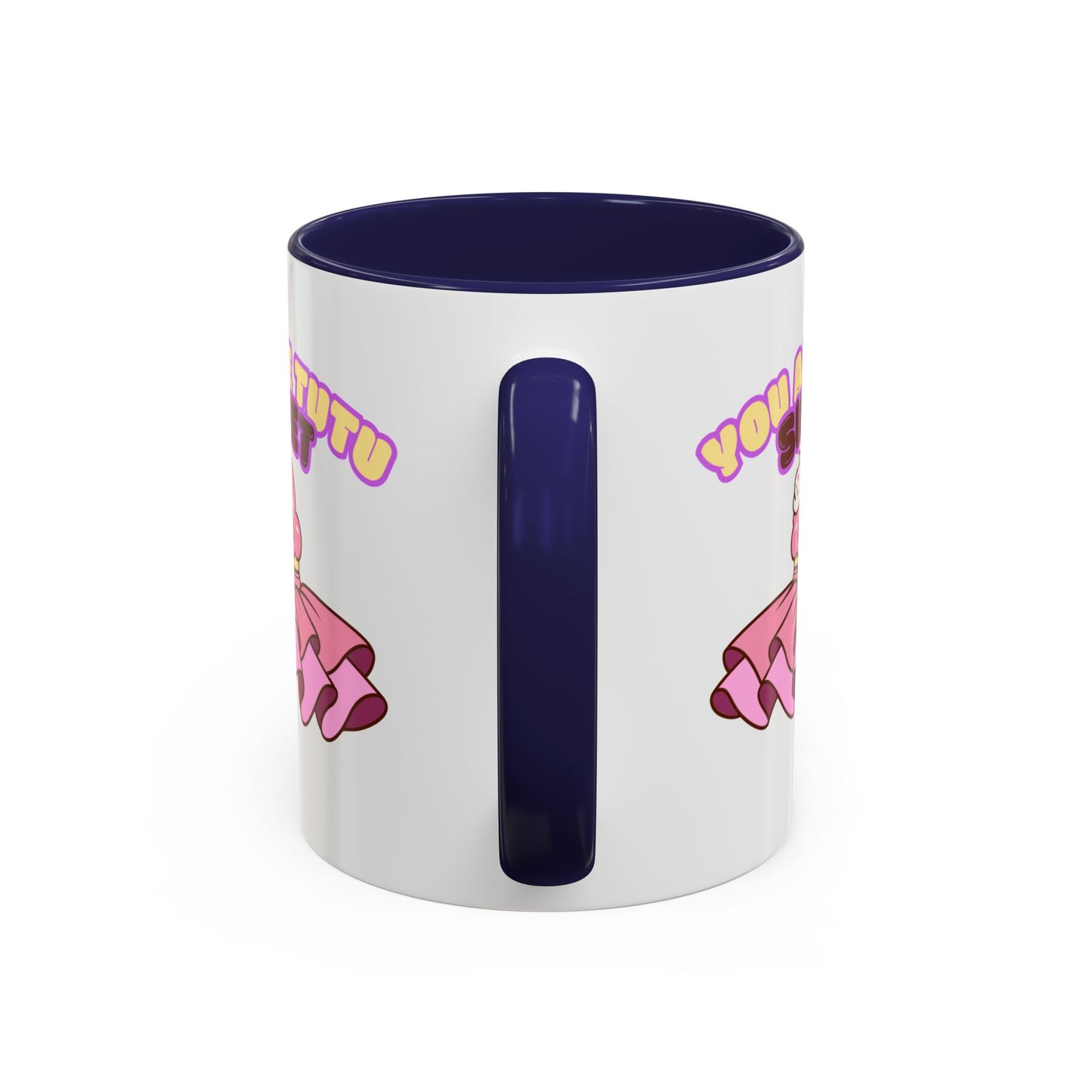 "You Are Tutu Sweet" Accent Coffee Mug – Cute Ballet Pun with Kawaii Ceramic Mug for Dancers and Dance Lovers