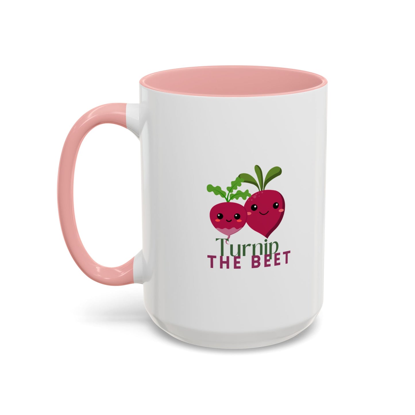 "Turnip the Beet" Accent Coffee Mug – Funny Dance Pun Ceramic Mug for Dancers and Music Lovers