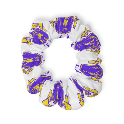 “Jeté Dance Gear” Scrunchie – Collegiate-Inspired Dance Team Hair Accessory for Dancers