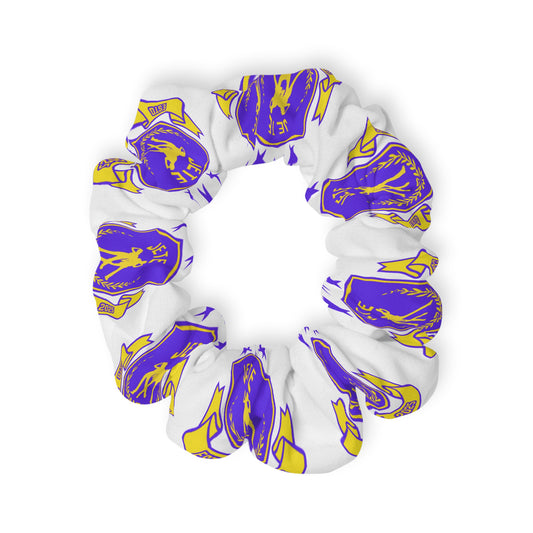 “Jeté Dance Gear” Scrunchie – Collegiate-Inspired Dance Team Hair Accessory for Dancers