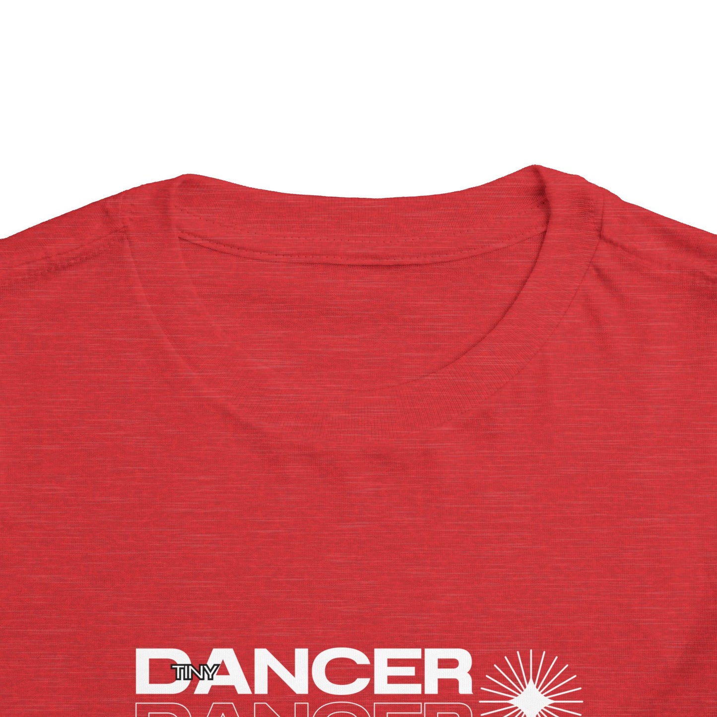 “Tiny Dancer" Toddler Short Sleeve T-Shirt – Streetwear-Inspired Ballet Class Graphic Tee for Kids