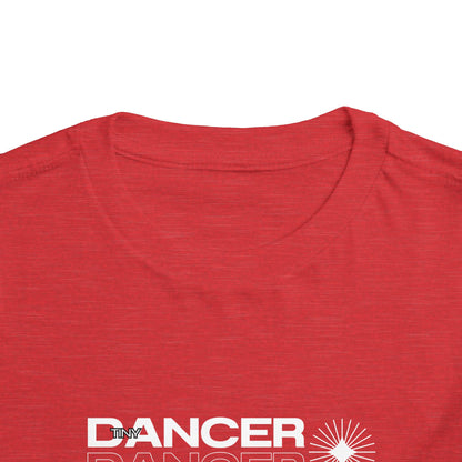 “Tiny Dancer" Toddler Short Sleeve T-Shirt – Streetwear-Inspired Ballet Class Graphic Tee for Kids