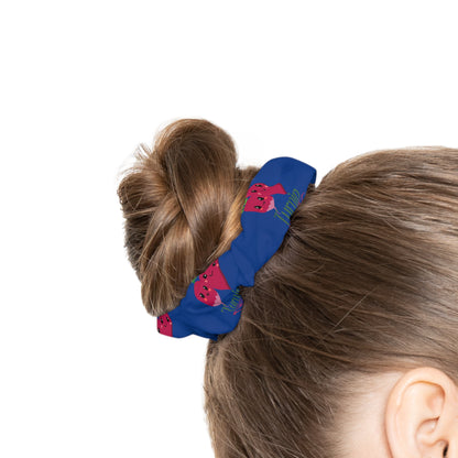 "Turnip the Beet” Scrunchie – Funny Dance Pun Hair Accessory with Cute Pepper Graphic