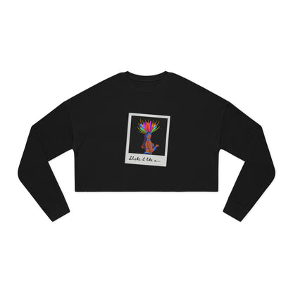 "Shake It Like a…" – Women’s Cropped Samba Dance Sweatshirt | Carnival-Inspired Dancer Graphic Pullover for Performers
