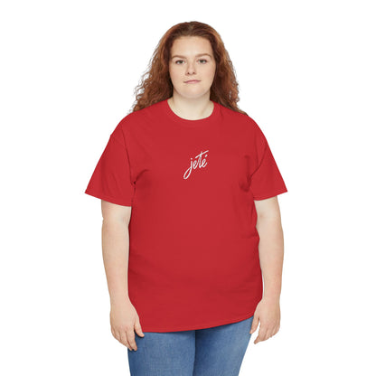 “Jeté” Official Embroidered Logo -Classic Dance Tee for Ballet & Dance Enthusiasts | Unisex Heavy Cotton™ T-Shirt