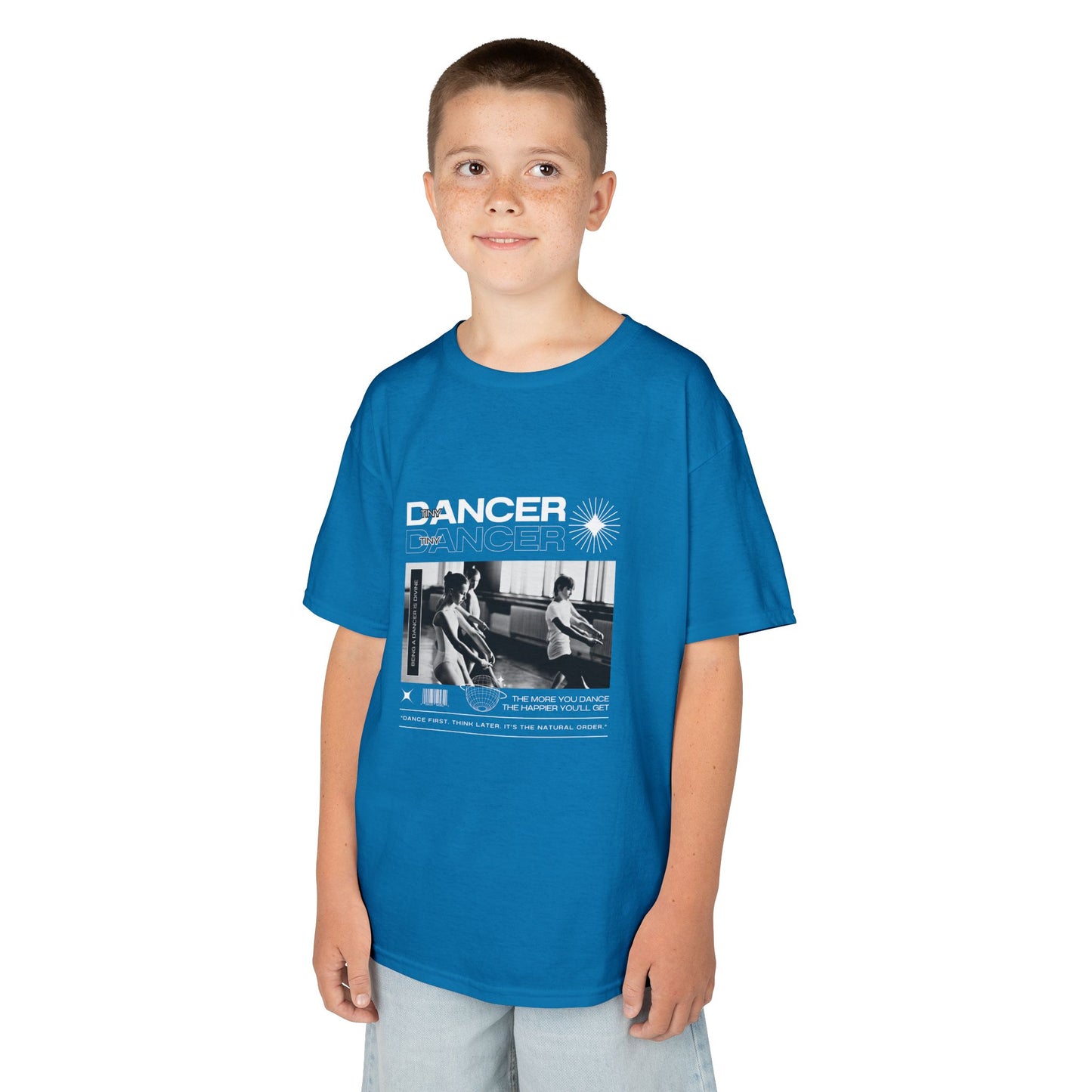 “Dancer” Youth Short Sleeve Tee – Ballet Class Streetwear-Inspired Dance Shirt for Kids