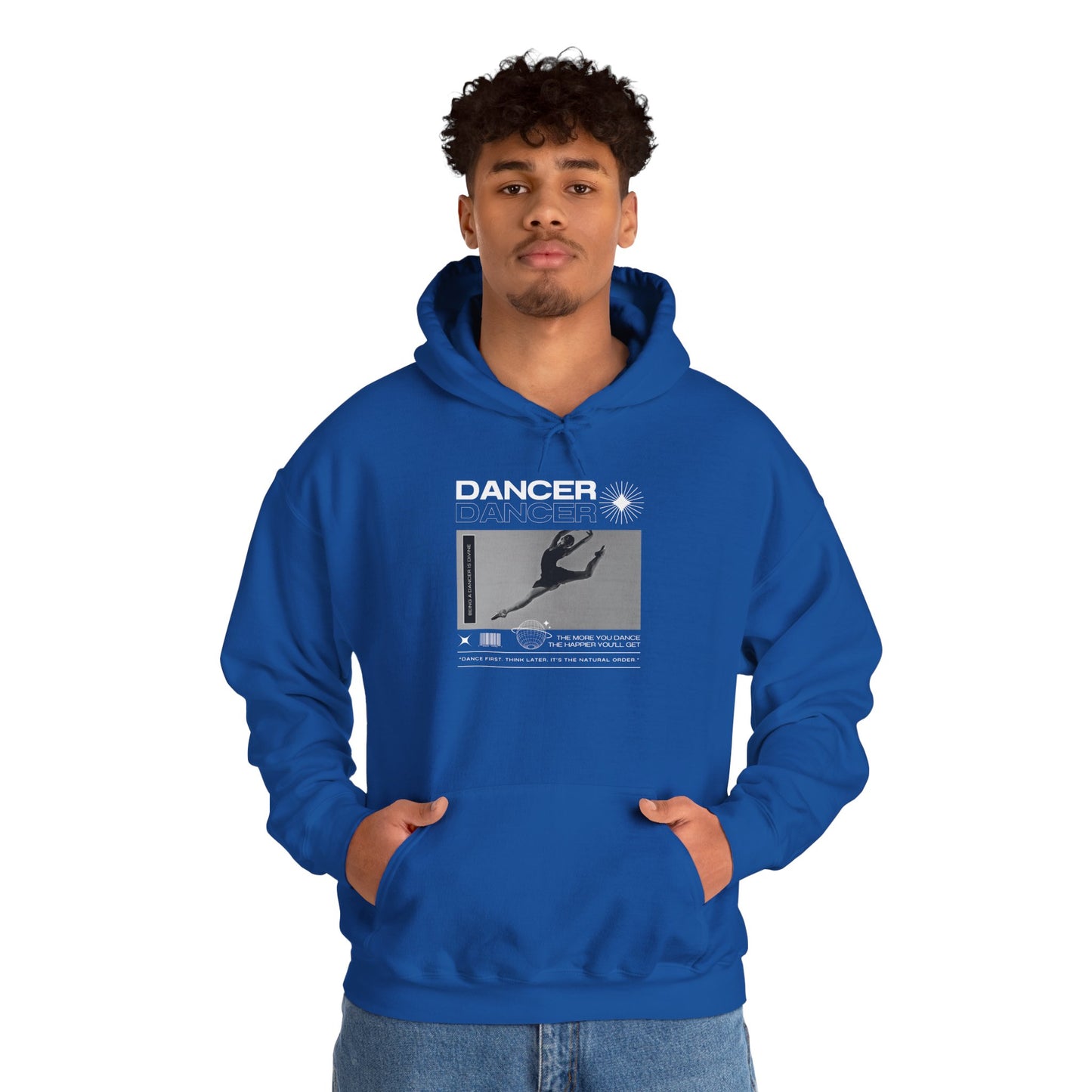 Dancer Streetwear Hoodie – Unisex Heavy Blend™ Hooded Sweatshirt with Inspiring Dance Mottos