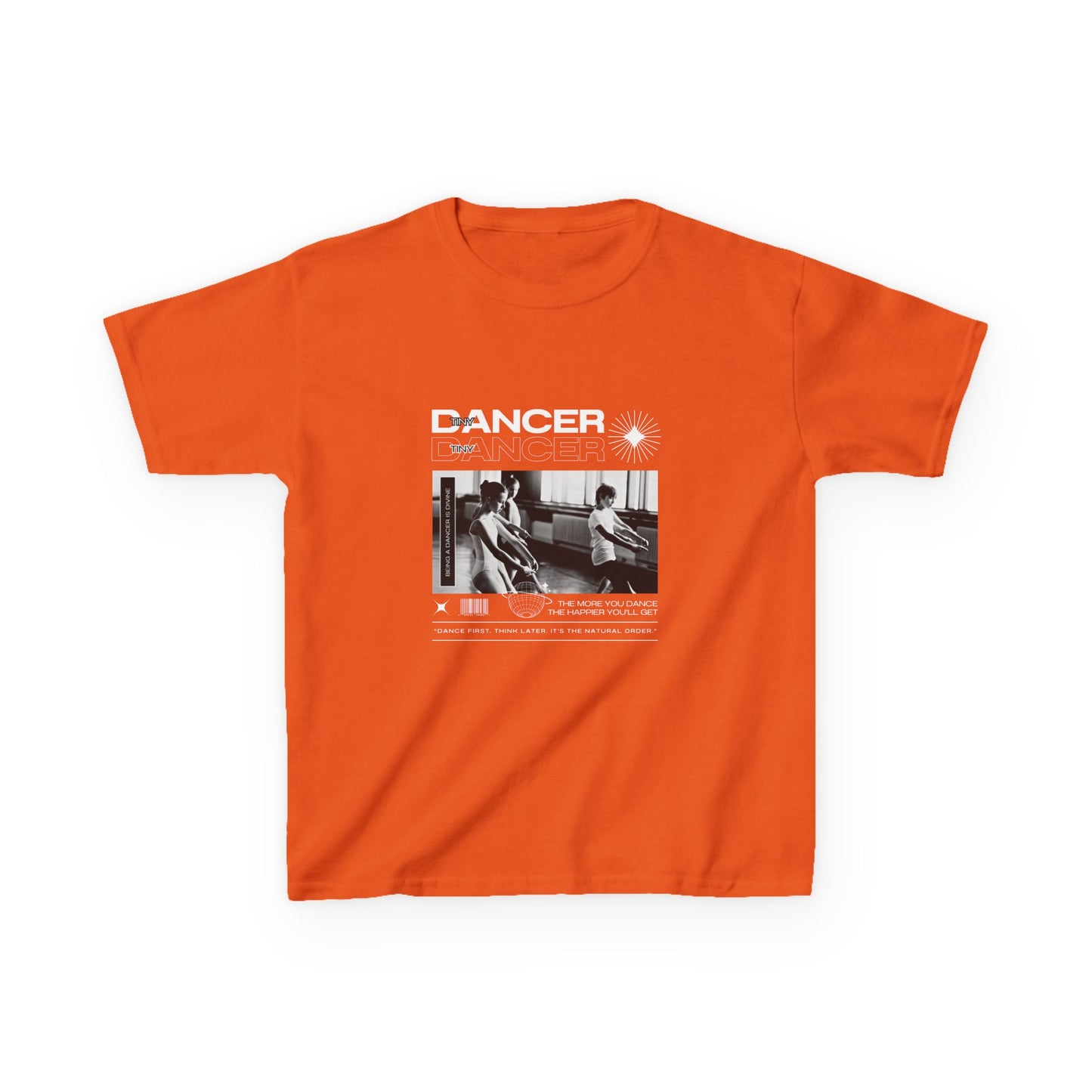 “Dancer” Youth Short Sleeve Tee – Ballet Class Streetwear-Inspired Dance Shirt for Kids