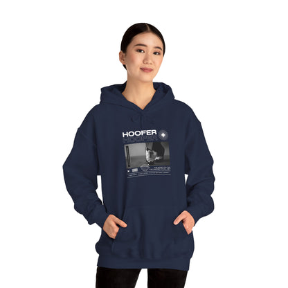 “Hoofer” Tap Dance Text with Streetwear-Style Tap Shoes Graphic – Unisex Heavy Blend™ Hooded Sweatshirt – Cozy Dance Hoodie for Tap Dancers & Dance Enthusiasts