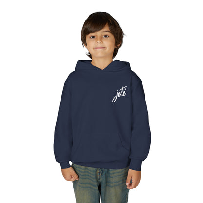 “Jeté” Official Embroidered Logo - Unisex Youth Hoodie | Classic Dance Hoodie for Kids & Young Ballet Enthusiasts