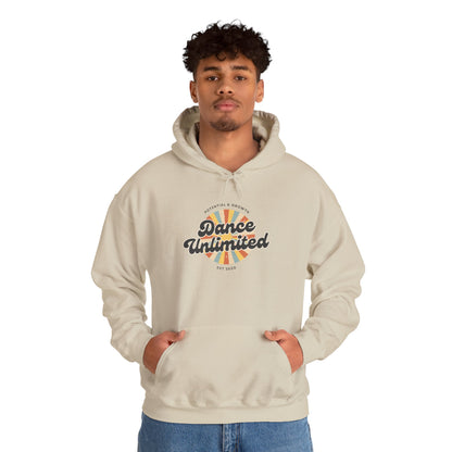 "Dance Unlimited – Potential & Growth" Retro Unisex Hoodie  Dance-Inspired Sweatshirt