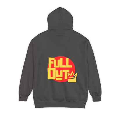 Full Out Premium Collection Dance Hoodie – Unisex Streetwear Crew Pullover with "Full Out" Back Graphic and "Crew" Front Design