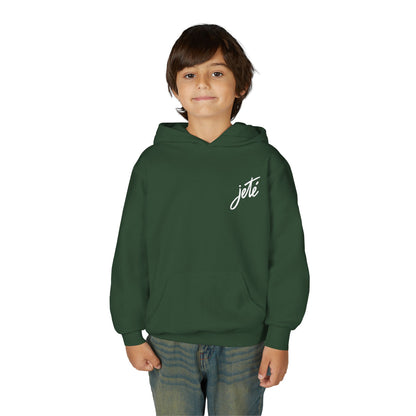 “Jeté” Official Embroidered Logo - Unisex Youth Hoodie | Classic Dance Hoodie for Kids & Young Ballet Enthusiasts