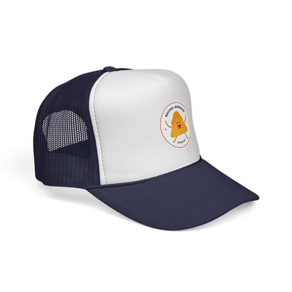 "Nacho Average Dancer" Trucker Hat – Kawaii Nacho Graphic Unisex Dance Cap | Funny Dance-Themed Hat for Adults & Teens