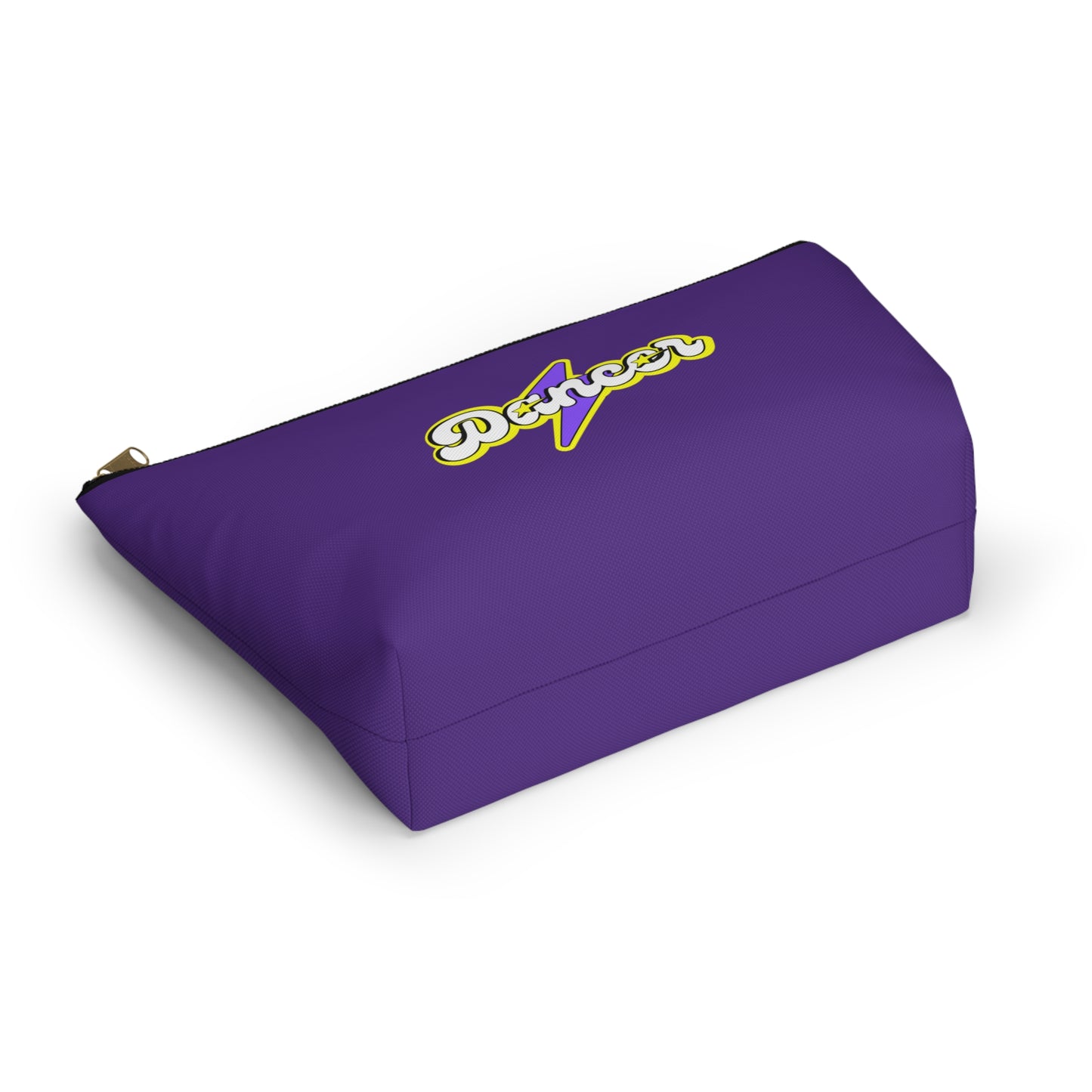 "Dancer" Makeup Bag – Superhero-Inspired Dance Graphic – Bold Dance-Themed Zipper Pouch for Cosmetics, Accessories & Everyday Essentials