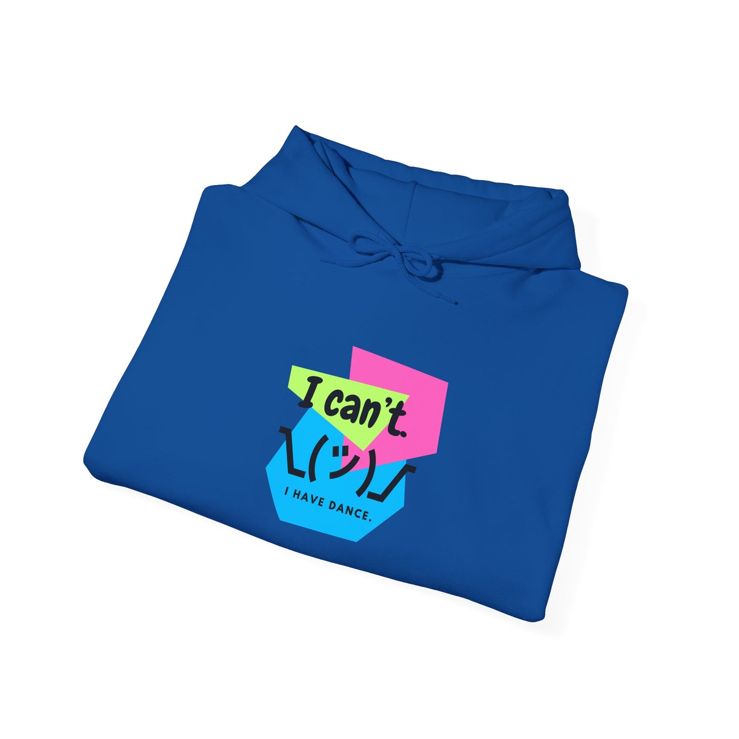 "I Can’t. I Have Dance." Unisex Hooded Sweatshirt – Retro 80s Emoji Graphic Hoodie for Dancers | Jeté Dance-Inspired Loungewear