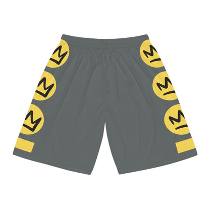 Full Out Premium Collection Basketball Shorts – Vibrant Unisex Dance Shorts with Bold Streetwear Graphics Down the Legs