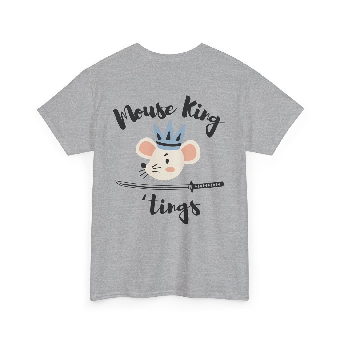 “Mouse King ’Tings” Back Print ADULT T-shirt + “Nutcracker 2025” Front – Unisex Heavy Cotton Tee | Ballet Holiday Dance Apparel