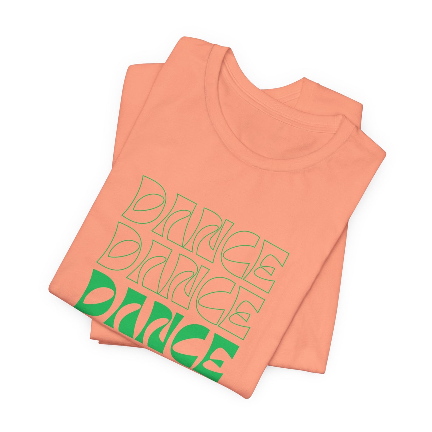 “Dancer - Full Out” T-Shirt – Bold Text Dance Motivation Unisex Garment-Dyed Tee