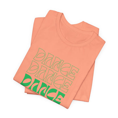 “Dancer - Full Out” T-Shirt – Bold Text Dance Motivation Unisex Garment-Dyed Tee