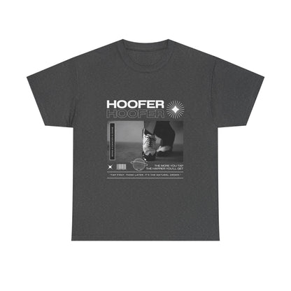 “Hoofer" Tap Dance Unisex Heavy Cotton Tee – Streetwear-Inspired Tap Shoes Graphic T-Shirt for Dancers