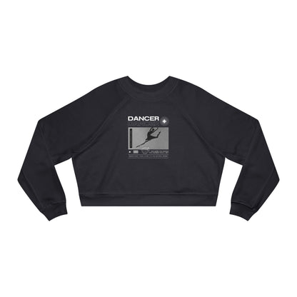 “Dancer Mottos” Streetwear-Inspired Graphic | Ballet & Dance Sweatshirt for Performers & Enthusiasts - Women’s Cropped Sweatshirt
