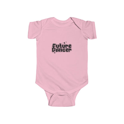 “Future Dancer” Infant Short Sleeve Bodysuit - Adorable Danced-Themed Baby One-Piece for Tiny Ballerinas and Little Movers