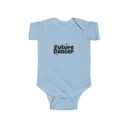 “Future Dancer” Infant Short Sleeve Bodysuit - Adorable Danced-Themed Baby One-Piece for Tiny Ballerinas and Little Movers