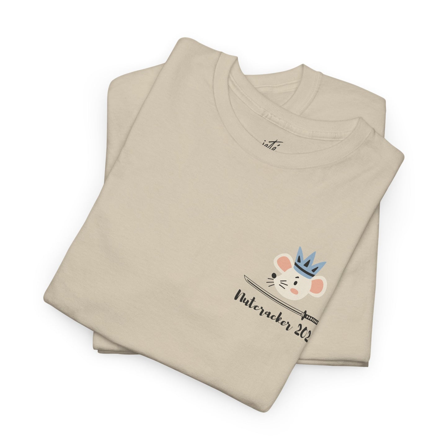 “Mouse King ’Tings” Back Print ADULT T-shirt + “Nutcracker 2025” Front – Unisex Heavy Cotton Tee | Ballet Holiday Dance Apparel