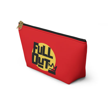 "Full Out" Makeup Bag – Streetwear-Inspired Dance Graphic – Bold Dance-Themed Zipper Pouch for Cosmetics, Accessories & Travel Essentials